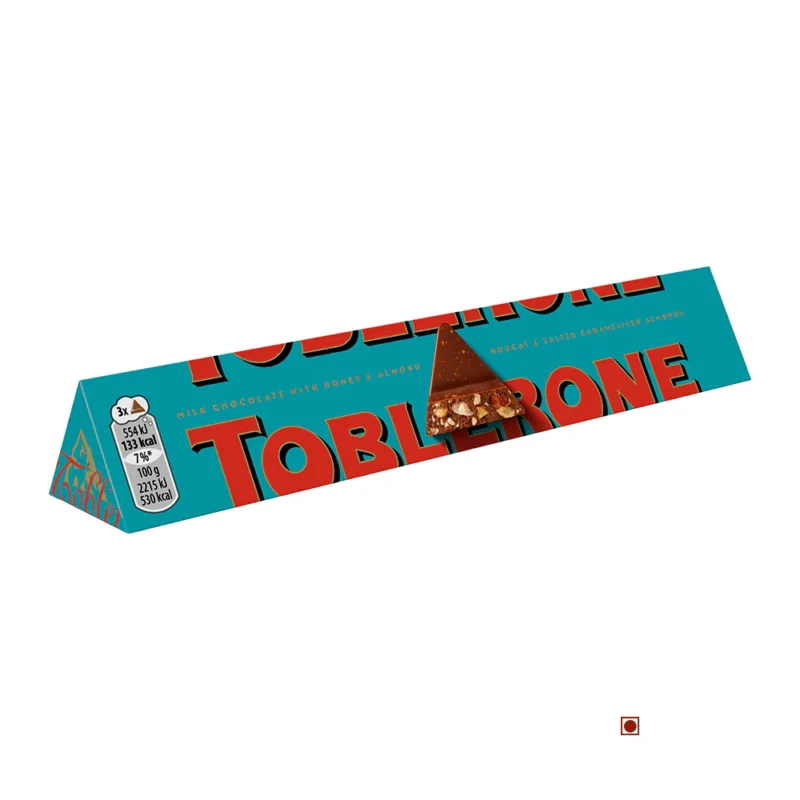 Toblerone Crunchy Almond Milk Chocolate Bar
