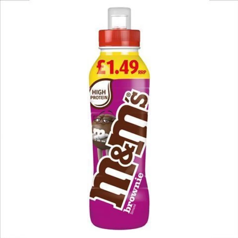 M&M’s Chocolate Brownie Milkshake